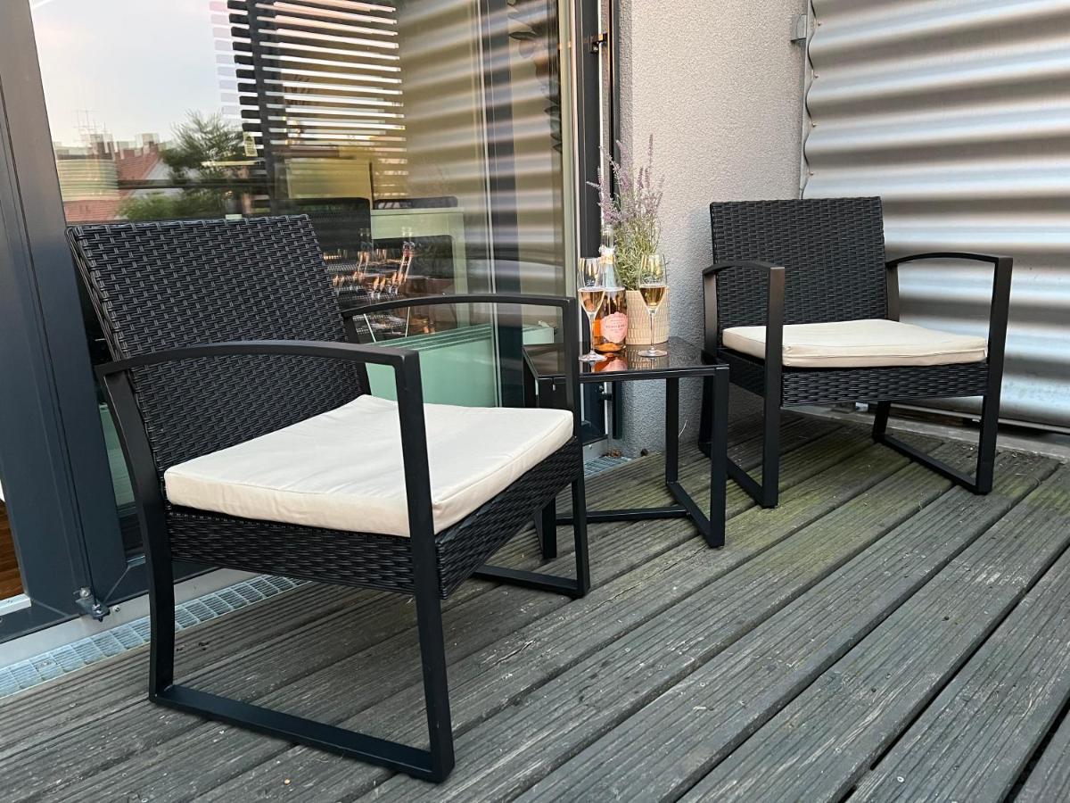 Penthouse-wohnung - Balkon - Dachterrasse - Zentrum Apartment Nürnberg